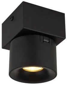 Globo 56961-1B - Luce Spot da parete a LED RAE LED/6W/230V nero