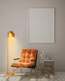 Osram - Lampada da terra DECOR COROLLE 1xE27/15W/230V arancione