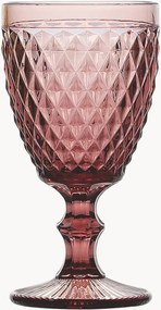 Set di 3 bicchieri da vino Diamond