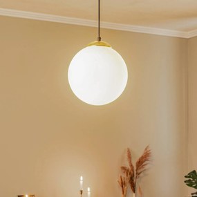 Eko-Light Lampada a sospensione Sparta opal black gold 1 luce