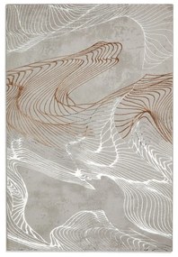 Tappeto grigio/argento 170x120 cm Creation - Think Rugs