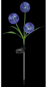 Globo 33599P - Lampada LED solare SOLAR 3xLED/0,06W/3V 5000K IP44 viola
