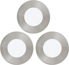 Eglo 94734 - Set da 3 faretti LED da incasso FUEVA LED/2,7W/230V