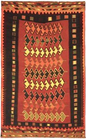 Kilim Tappeto persiano 150x250 Rosso (Iran) Tessuto A Mano