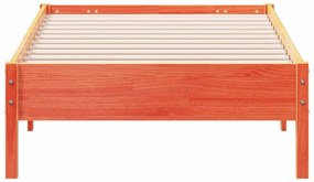 Giroletto marrone cera 90x190 cm in legno massello di pino