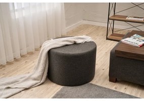 Pouf RABO Ø 58 cm antracite