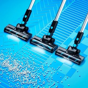 Niceboy ION Hurricane H5 Plus- Aspirapolvere a batteria 2in1 140W/2200 mAh nero