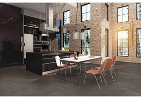 Piastrella da pavimento interno 81 x 81 cm Sp. 9.5 mm rettificato Habita in gres porcellanato opaco bronzo traffico medio (pei 2/5) R9 1.97 mq