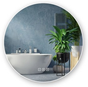 Specchio LED 80cm ROUND BLUETOOTH