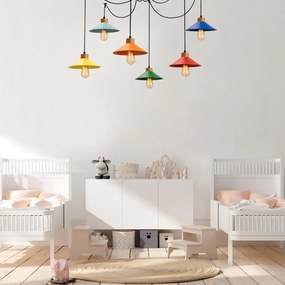 Lampada per bambini con paralume in metallo Manavgat – Opviq lights