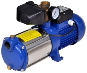 Pompa a Getto con Manometro 1300 W 5100 L/h Blu