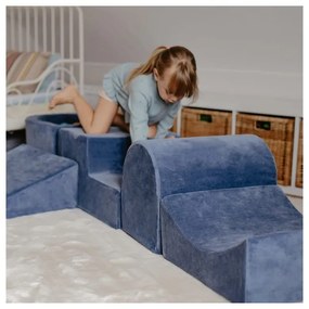 Gioco per psicomotricità beige in velluto 3 pz altezza totale 30 cm 45x143 cm Montessori – Meowbaby