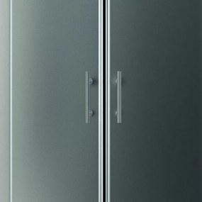 Box doccia 80x80 semicircolare vetro opaco KF2000 - KAMALU