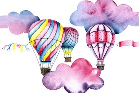Stampa su tela – Palloncini nel vento
