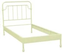 Letto nodi singolo bianco metallo cm95/100x195/200h115,5