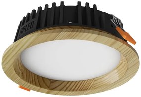 APLED - Lampada LED RONDO WOODLINE LED/6W/230V 4000K diametro 15 cm pino legno solido