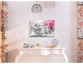 Quadro fai da te  Angioletti (orchidea rosa)  Colore Rosa, Dimensioni e Misure 60x40