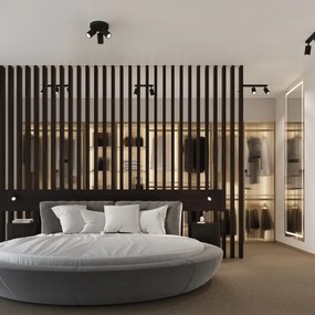 Brilagi - Faretto CRESTO 2xGU10/10W/230V nero