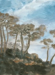 Isidore Leroy Wandbild Les Landes - Jour