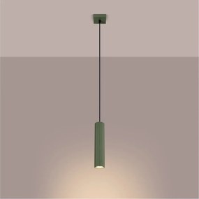 Lampadario verde Gleam – Sollux