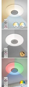 Rabalux 5364-Plafoniera LED RGB dimmerabile OPHELIA LED/24W/230V Wi-Fi +RC