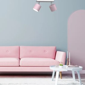 Faretto DIXIE 2xGX53/11W/230V rosa