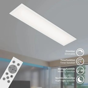 Brilo - Plafoniera dimmerabile RGBW SLIM LED/24W/230V 100x25 cm + +TC