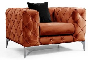 Poltrona arancione Como - Artie