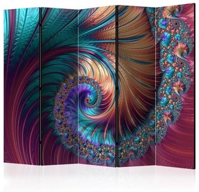 Paravento Peacock Tail II [Room Dividers]