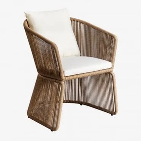 Confezione da 4 sedie da giardino Snyder NATURAL - Sklum