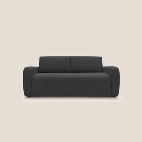 Duna Divano letto matrimoniale con materasso 20 cm in tessuto impermeabile T03 antracite