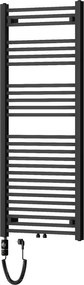 Mexen Pluton radiatore elettrico 1450 x 600 mm, 900 W, nero - W106-1450-600-2900-70