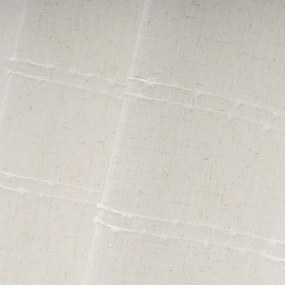 Tenda bianca/beige in misto lino 140x260 cm Nodes – Casa Selección