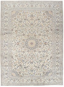 Kashan Tappeto persiano 410 x 300 Beige (Iran) Annodato A Mano