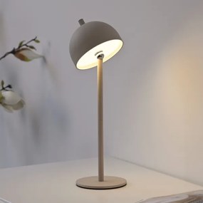 Schöner Wohnen 19244-39 - Lampada da tavolo LED dimmerabile BELLIS LED/2,5W/5V IP54 grigia