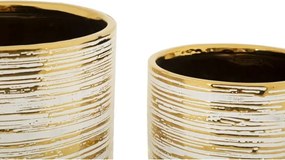 Porta Vasi Coppia Melody Cm Ø 23X24-17,5X19