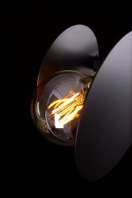 Lampadario a Sospensione in Acciaio IDEA 4 Nero/Bianco 4xE27