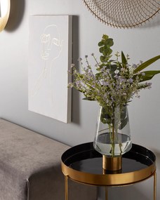 Kave Home - Panca Dyla velluto grigio 111 cm