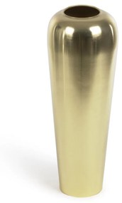 Kave Home - Vaso Catherine in metallo dorato 48 cm