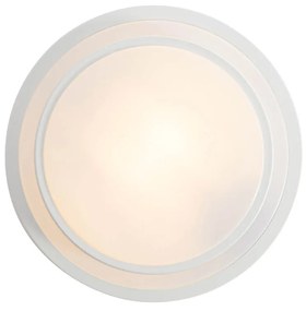 Plafoniera moderna bianca 25 cm IP44 - Walden