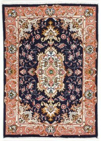Tabriz Tappeto persiano 90x60 (Iran) Annodato A Mano