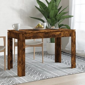 Tavolo Da Pranzo Rovere Fumo 120x60x76 Cm Legno Multistrato /