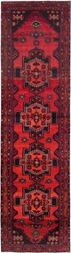 Hamedan Tappeto persiano 110 x 390 Rosso (Iran) Annodato A Mano