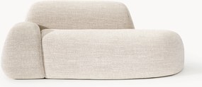 Divano 2 posti in bouclé con chaise longue Wolke