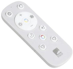 Eglo 901115 - Plafoniera LED dimmerabile AMANDOLO LED/17W/230V nero + +TC