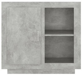 Credenza grigio cemento 80x40x75 cm