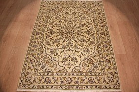 Kashan Tappeto 100x150 (Iran) Annodato A Mano