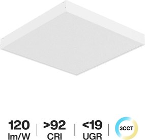 Plafoniera LED 60x60 42W CCT Bianco Variabile UGR19 con driver Philips