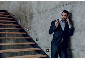 Kanlux 33694 - LED Lampada da incasso GLASI LED/3W/230V 4000K IP44 nero