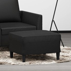 Poggiapiedi Nero 60x50x41 Cm İn Similpelle /